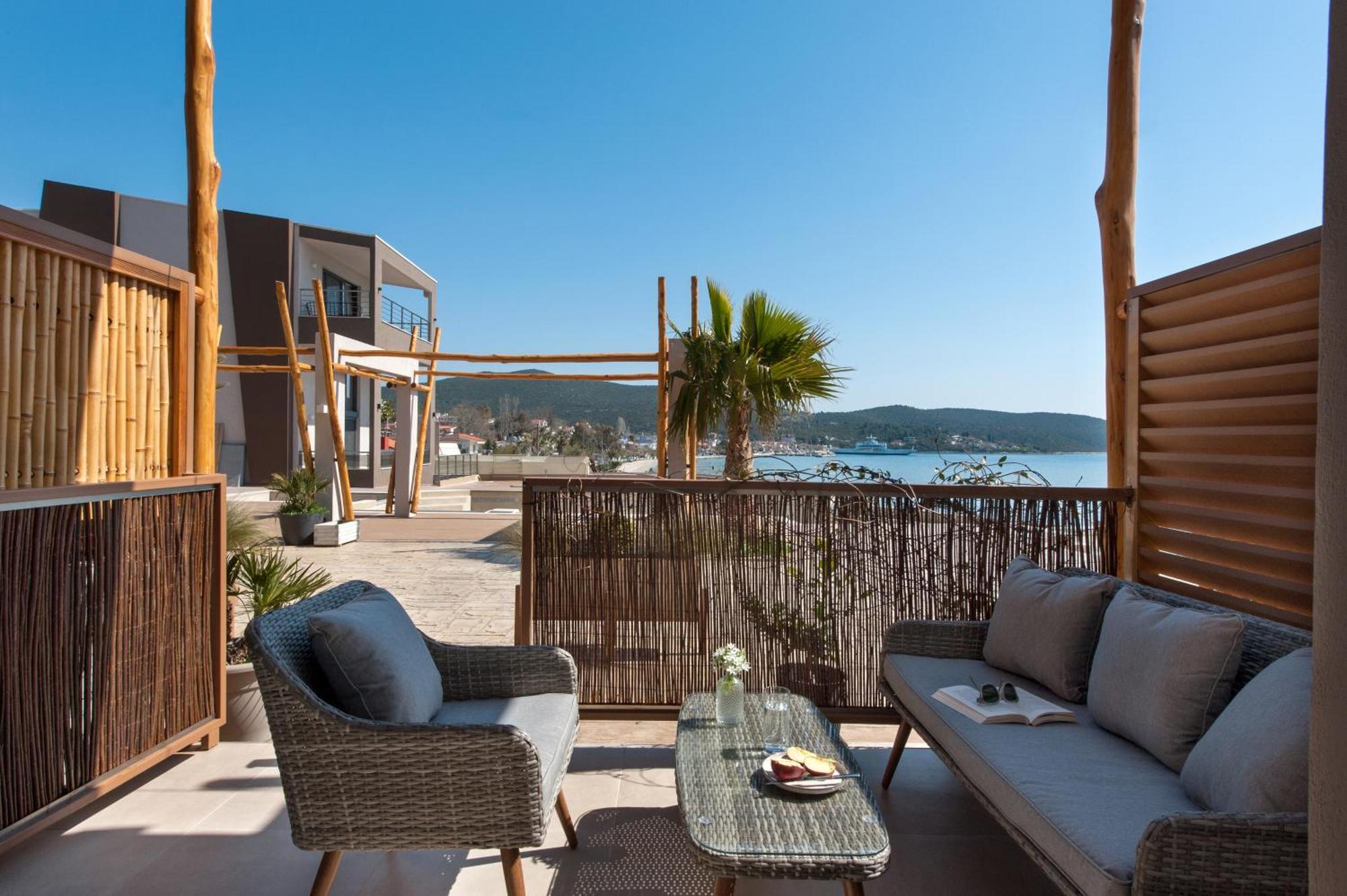 Del Mare Suites Glífa Exteriér fotografie